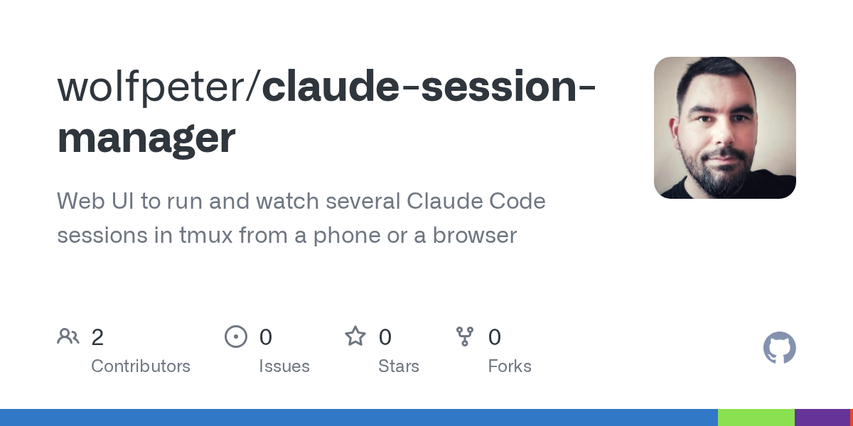 claude-session-manager 的代表圖（GitHub 社交卡）