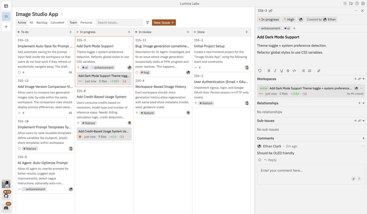 Vibe Kanban 的代表圖（官網 og:image）
