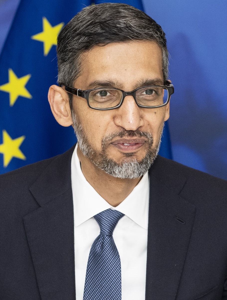 Google 執行長 Sundar Pichai 出訪歐盟執委會